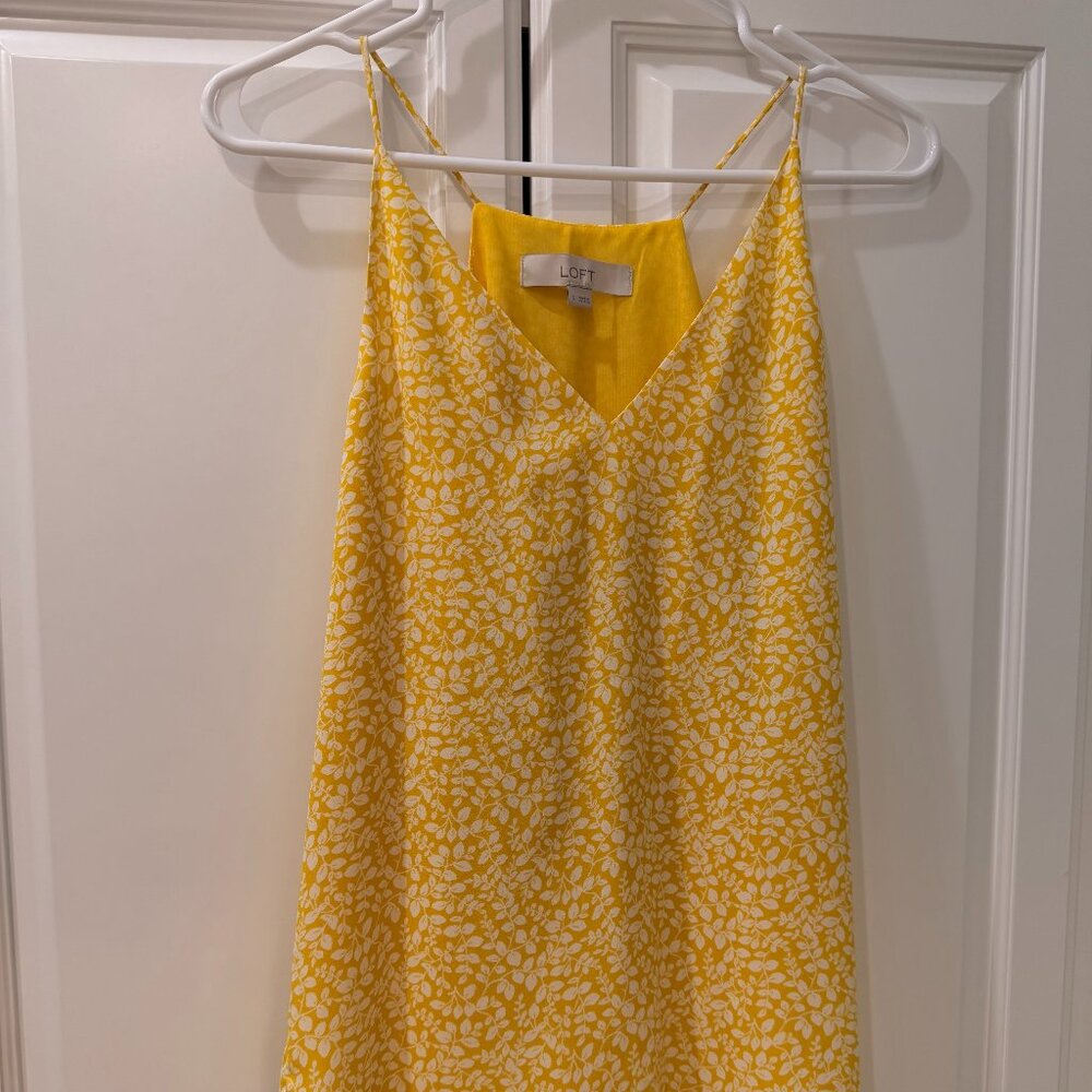 LOFT Yellow Blouse